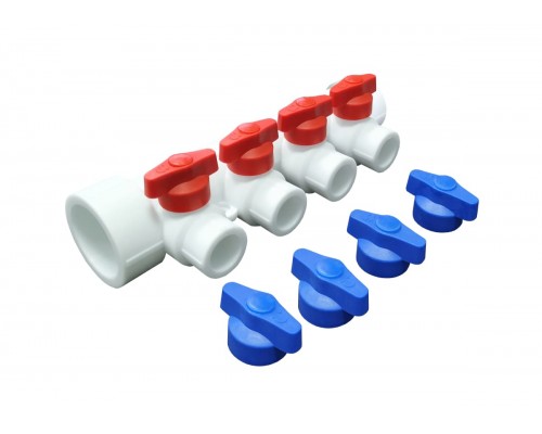 Коллектор 32x20 на 2 контура (101133202) Коллектор 32x20 на 2 контура (101133202)