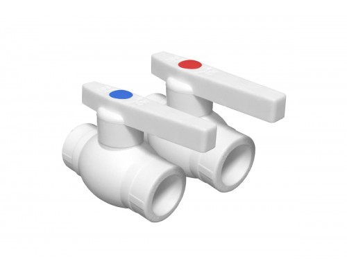 Шаровой кран ПП 20 мм, пайка/пайка, полнопроходной Шаровой кран ПП 20 мм, пайка/пайка, полнопроходной