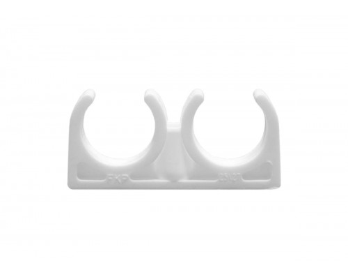 Опоры полипропиленовой двойная 20/22 мм Опоры полипропиленовой двойная 20/22 мм