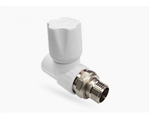 Вентиль ПП 20 мм для прямого подключения батареи Вентиль ПП 20 мм для прямого подключения батареи