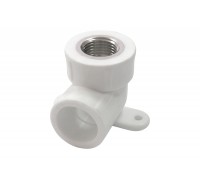 Угольника комбинированного с креплением (внутренняя резьба) 20×1/2" Угольника комбинированного с креплением (внутренняя резьба) 20×1/2"