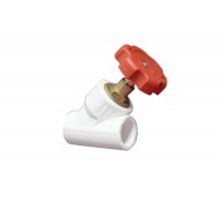 Вентиль полипропиленовый 25 мм, 45°, пайка В/В — арт. 10174025 Вентиль полипропиленовый 25 мм, 45°, пайка В/В — арт. 10174025