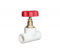 Проходной вентиль полипропиленовый 25 мм, 90°, пайка/пайка — арт. 10146025 Проходной вентиль полипропиленовый 25 мм, 90°, пайка/пайка — арт. 10146025