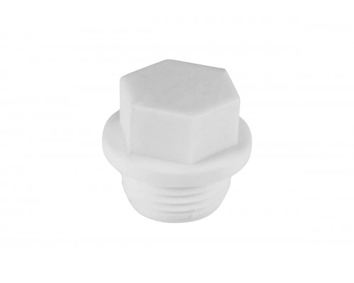 Заглушка полипропиленовая резьбовая D20 Заглушка полипропиленовая резьбовая D20