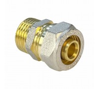 Соединитель обжимной с наружной резьбой 26×1″ Valfex (VF.301.N.026100)