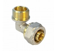 Угольник обжимной с наружной резьбой 16×½″