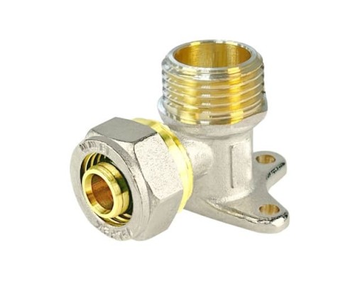 Водорозетка обжимная 16×½″ с наружной резьбой