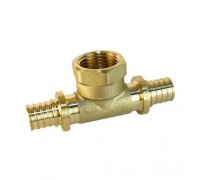 Тройник надвижной с переходом на внутреннюю резьбу 20×½″×2 мм Valfex (VF.432.AF.201220)