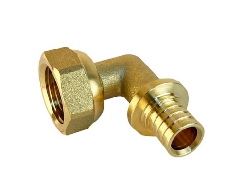 Угольник с накидной гайкой 16×½″ 