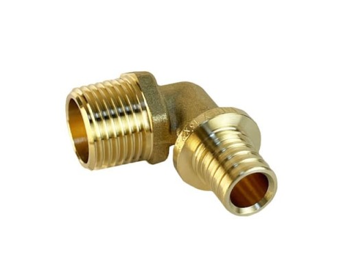 Угольник переходом на наружную резьбу 16×½″ 