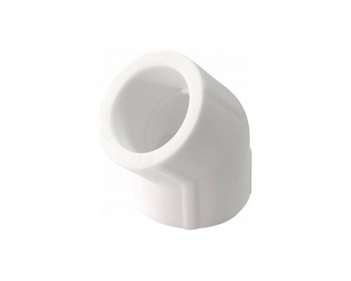 Угольник полипропиленовый 45° 20 мм Угольник полипропиленовый 45° 20 мм